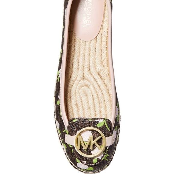 Michael kors Lillie espadrilles flat size 9 brown - Picture 2 of 10